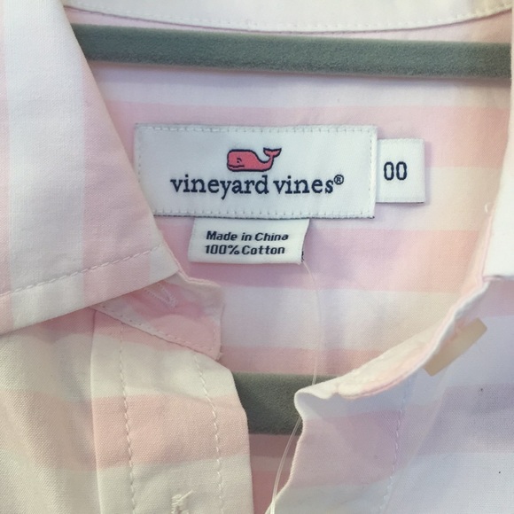 Vineyard Vines Highfield Stripe Poplin Popover - Picture 4 of 6